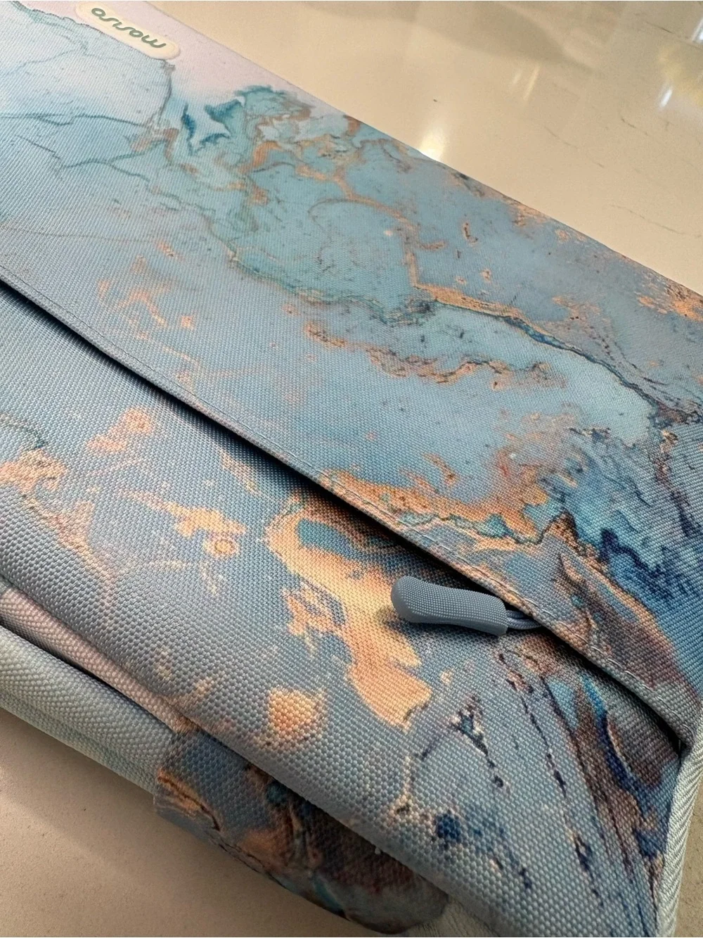 MOSISO Blue Marble 13” Laptop Sleeve Case | Padded Carrying Case